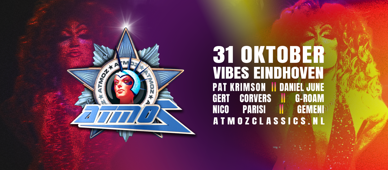 Atmoz Indoor flyer — 31 oktober, Vibes Eindhoven